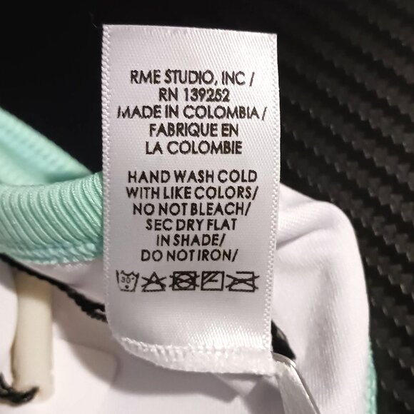 NEW Peixoto Tina Plunge Pool Bikini Top in Strawberry Mint, Size XL - Picture 7 of 9